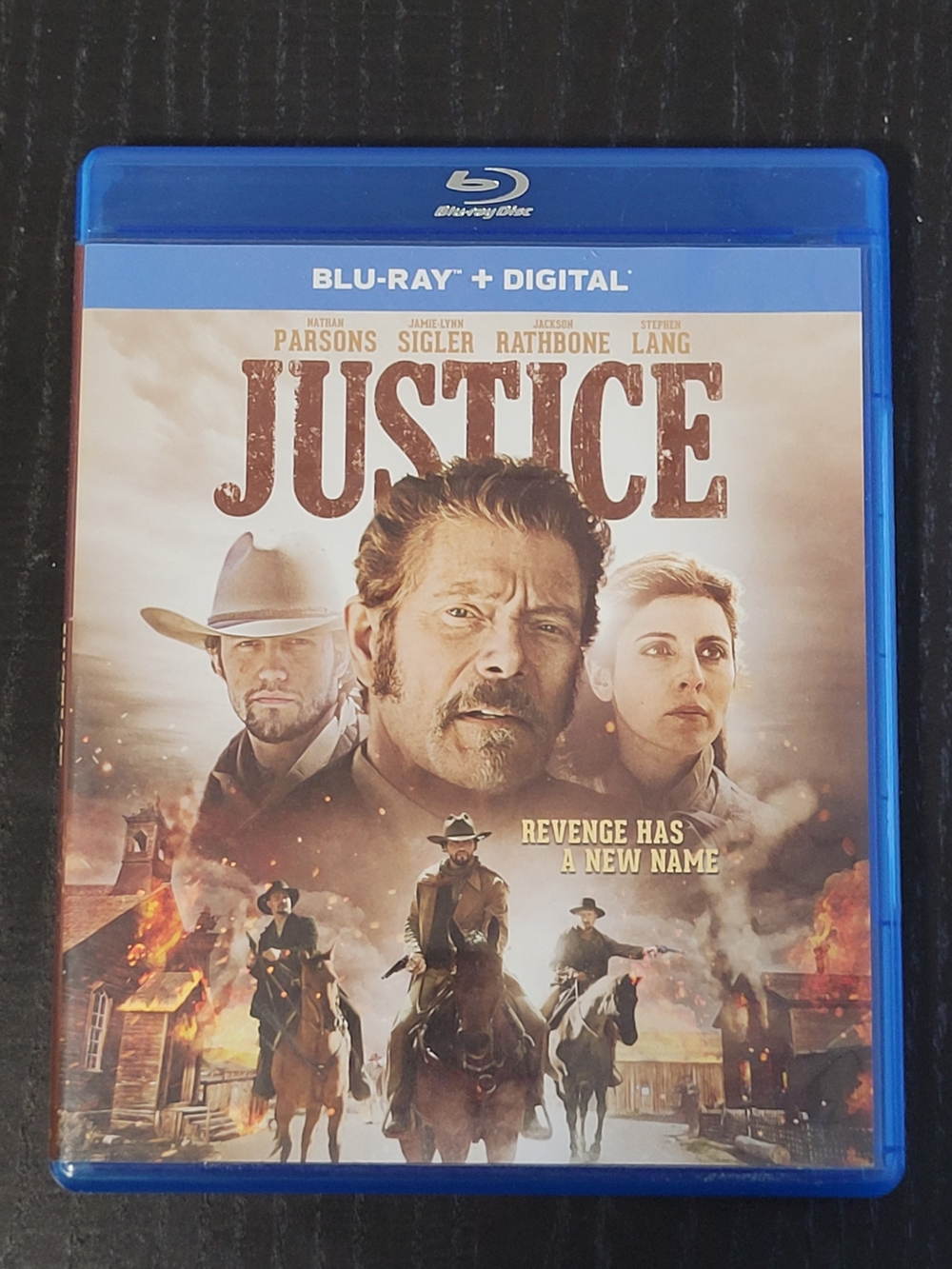 Justice (Blu-ray + Digital) - Blue -